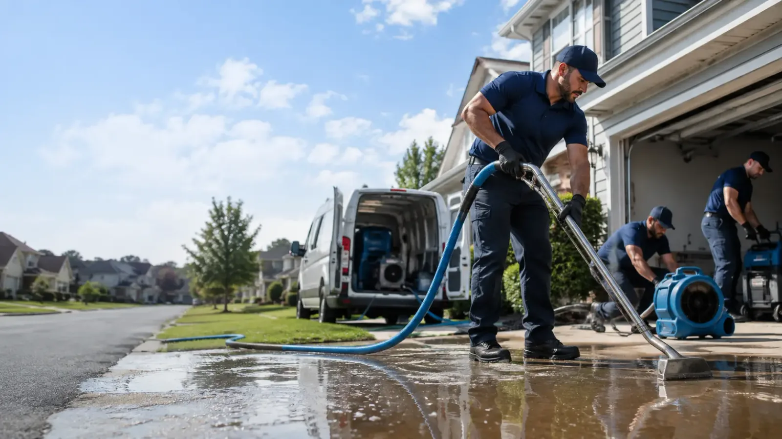 Flood Damage Restoration in Brentford, SD